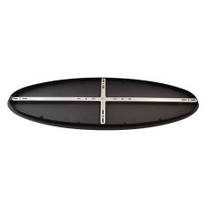 Ovale plafondplaat Mountline I15428S Zwart 120 x 40 x 3 cm met ophangbeugel