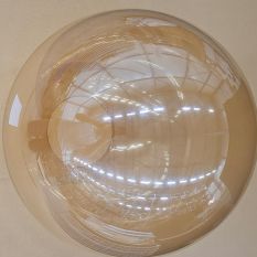 Globe en verre I15446S – Ø40 cm couleur ambre pour Bollique 4186ME