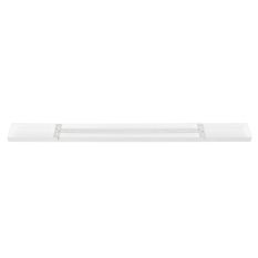 Plafondplaat Mountline I15526S RAL9003 wit 100 x 9 x 2,5 cm met ophangbeugel