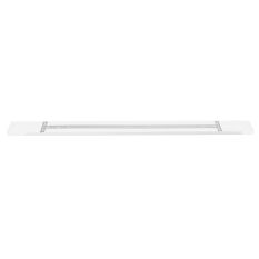 Plafondplaat Mountline I15527S RAL9003 wit 140 x 9 x 2,5 cm met ophangbeugel