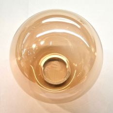 Verre ambre I15575S Ø15 cm pour Bollique