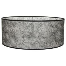 Black sizoflor Lampshade K1066NS ⌀50cm with E27 support.