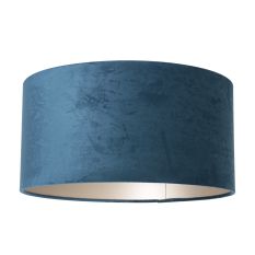 Blue Velvet Lampshade K1068ZS ⌀40cm with E27 support.