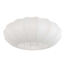 White silk lampshade K10942S Ø60cm with E27 support.
