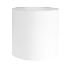 White fine linen lampshade K15632S with E27 support