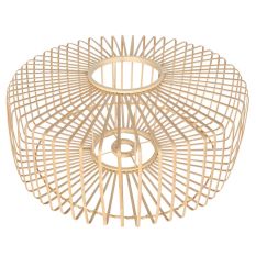 Natural bamboo/wooden lampshade K2002BS ⌀60cm with E27 support.