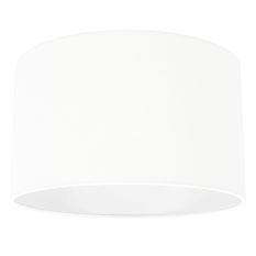 White Linen Lampshade K73962S Ø 30cm with E27 support