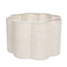 Kap 30*30*18 Rnd Be27 licht creme