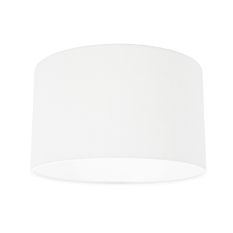 White Coarse Linen Lampshade K7396QS Ø 30cm with E27 support