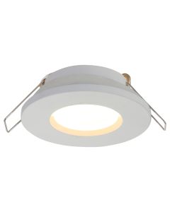 Inbouwspot Pélite Spot 2488W witte badkamerspot Ø10 cm