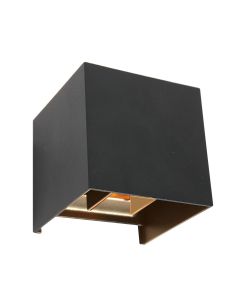 Buitenlamp Logan 2728ZW - sensorlamp met verstelbaar lichtbeeld
