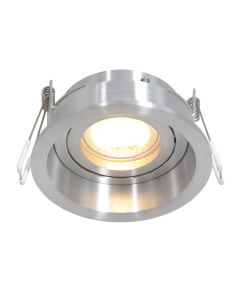 Inbouwspot Pélite 3371ST – stalen spot Ø10 cm verdiept