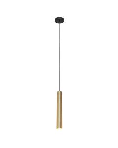 Hanglamp Tubel 3867ME messing pendellamp met warm dimbaar licht