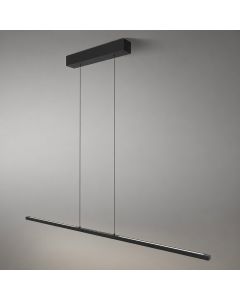 Hanglamp Bande 3995ZW Zwart 150cm breed met cable lift