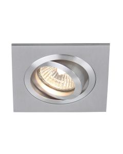Inbouwspot Pélite spot 7305ST Stalen spot 10 x 10