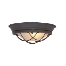 Plafondlamp Lisanne 1357B Bruin met E27 fitting