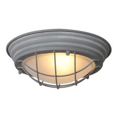 Plafondlamp Lisanne 1357GR Grijs met E27 fitting