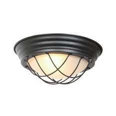 Plafondlamp Lisanne 1357ZW Zwart met E27 fitting