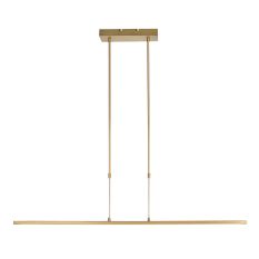 Goudkleurige Hanglamp Zelena 1482GO –  122cm breed - Instelbare lichtkleur & dimbaar – 2500 lumen