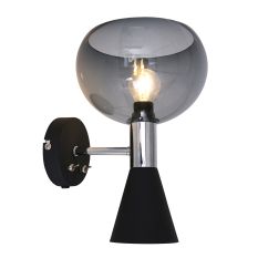 Wandlamp 2-lichts Fastlåst Anne Light 2570ZW Zwart