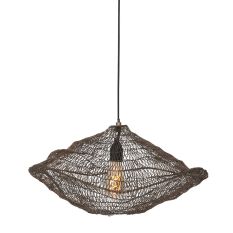 Suspension Feuilleter 3399BR bronze 51 cm – Élégance classique ajourée