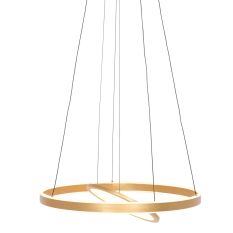 Hanglamp Ringlux 3514GO Goud 60cm met binnenplaat