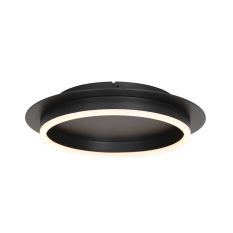 Plafondlamp Ringlux 3655ZW Zwart Ø32 2000 Lumen