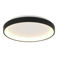 Plafondlamp Ringlede 3691ZW Zwart goed dimbaar