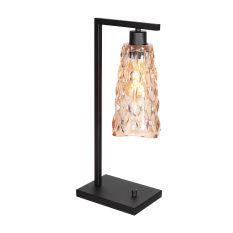 Tafellamp Vidrio 3837ZW amber geel glas