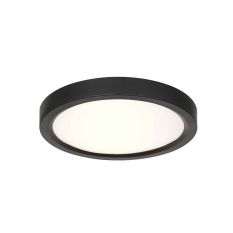 Schwarze Deckenleuchte 4131ZW mit 3-Stufen-Dimmfunktion und Einstellbarkeit der Lichtfarbe Ø20 cm