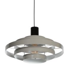 Grijze Hanglamp Halo Cirque 4217GR – Uniek Lichtspel met Elegante Metalen Ringen