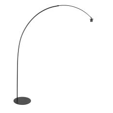 Schwarze Stehleuchte Curve 4219ZW – Stilvolle Bogenlampe mit Verstellbarer Funktion