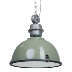 Hanglamp Bikkel 7586G Groen Ø42cm E27 fitting