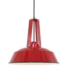 Rote Hängelampe Eden 7704RO mit E27-Fassung