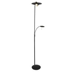 Vloerlamp Zenith 7860ZW Zwart Lichtkleur instelbaar