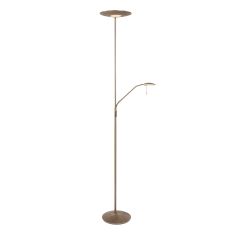 Vloerlamp Zodiac 7972BR Brons Dimbaar