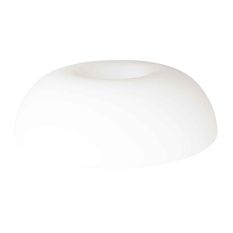 I10540S 5557 Glas Rond Wit 32*10 Cm