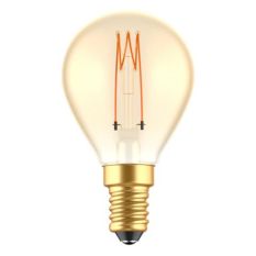 LED light source with E14 fitting filament 2.5W, 1800K, dimmable 136L G45 shape