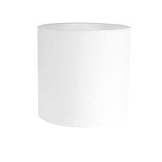 White fine linen lampshade K15622S with E27 support