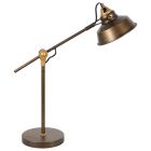 Tafellamp Nove 1321BR met E27 fitting en kap 18cm