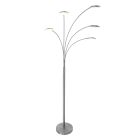 5-lichts vloerlamp Synna 1327ST – Stijlvolle LED booglamp met dimfunctie