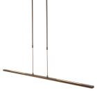 Hanglamp Zelena 1482BR bronzen LED lamp met instelbaar licht