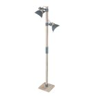 Vloerlamp Gearwood 2666GR Grau – Robustes und stilvolles Design