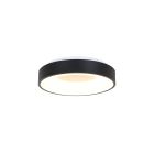 Plafondlamp Ringlede 3086ZW Zwarte LED lamp Ø30cm