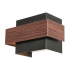 Wandlamp Muro 3368E Houtlook met G9 fitting inclusief lichtbronnen