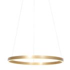 Hanglamp Ringlux 3502GO gouden LED ringlamp Ø60 cm