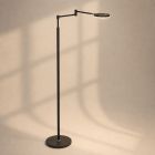 Vloerlamp Soleil accu 3515ZW zwart met zwenkarm
