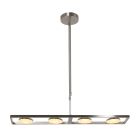 Hanglamp Soleil 3516ST Staal 4000 Lumen