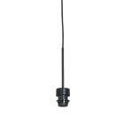 Hanglamp Sparkled Light 3602ZW zwarte pendel zonder kap