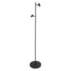 Floor Lamp Bambus 3670ZW Black 2 Lights